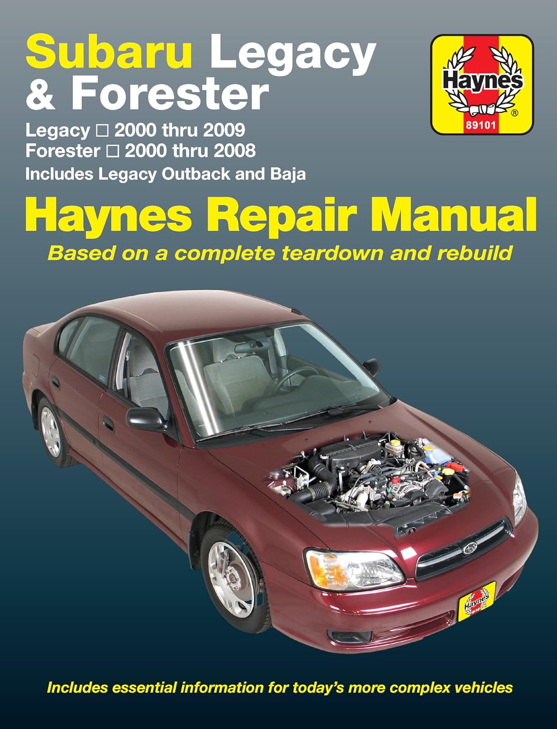 Haynes Manuals N. America, Inc. Subaru Legacy (00-09) & Forester (00-08) Haynes Repair Manual (USA) (Paperback) by Robert Maddox