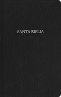 Biblia Reina Valera 1960 Compacta, Letra Grande, negro, piel fabricada | RVR 1960 Compact Bible Large Print Black, Bonded Leather (Spanish Edition) by B&H Español Editorial Staff