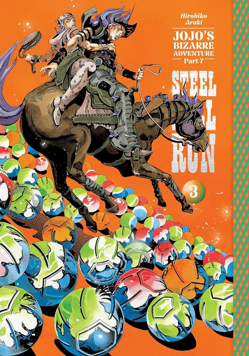 JoJo's Bizarre Adventure: Part 7--Steel Ball Run, Vol. 3 by Hirohiko Araki