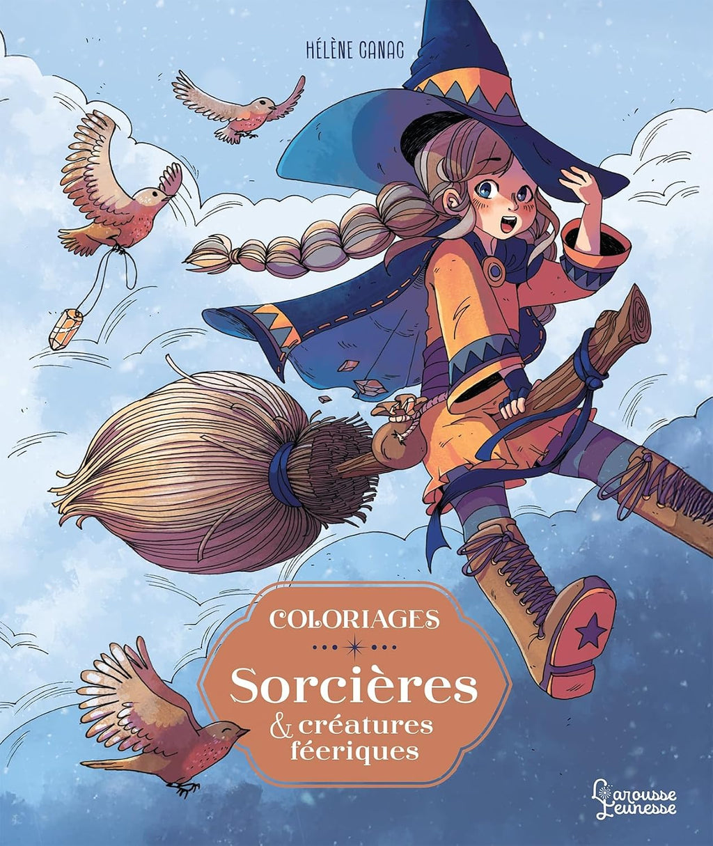 Coloriages - Sorcières et créatures féériques by Hélène Canac