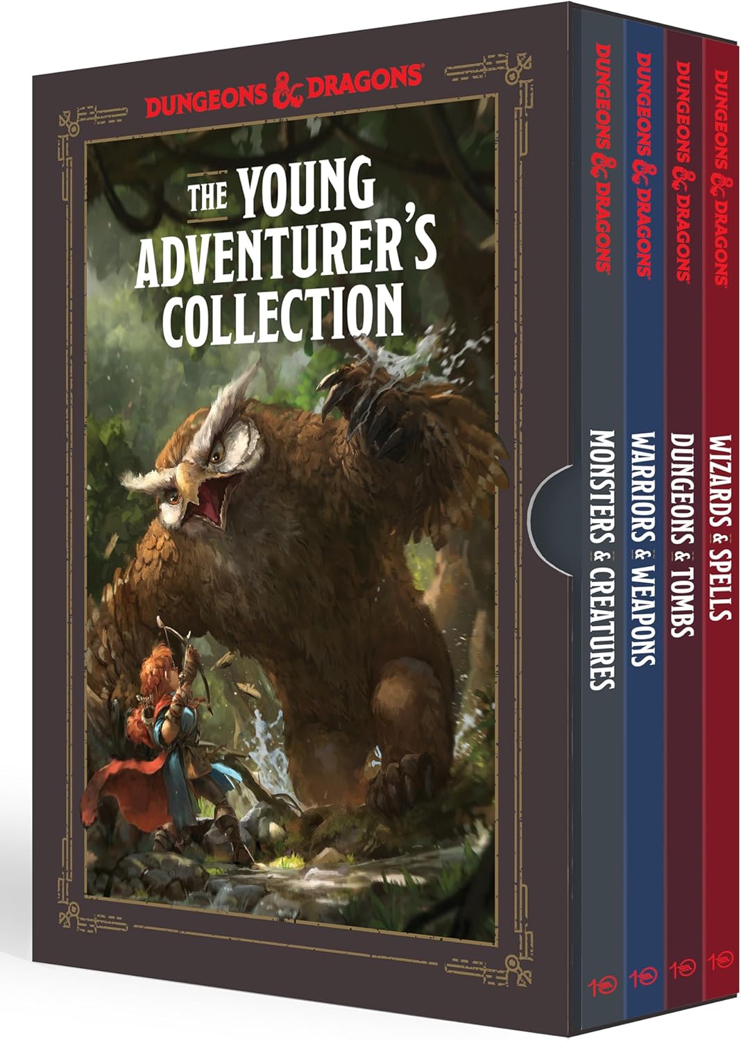 The Young Adventurer's Collection Box Set 1 [Dungeons & Dragons 4 Books]: Monsters & Creatures, Warriors & Weapons, Dungeons & Tombs, and Wizards & ... & Dragons Young Adventurer's Guides) by Jim Zub