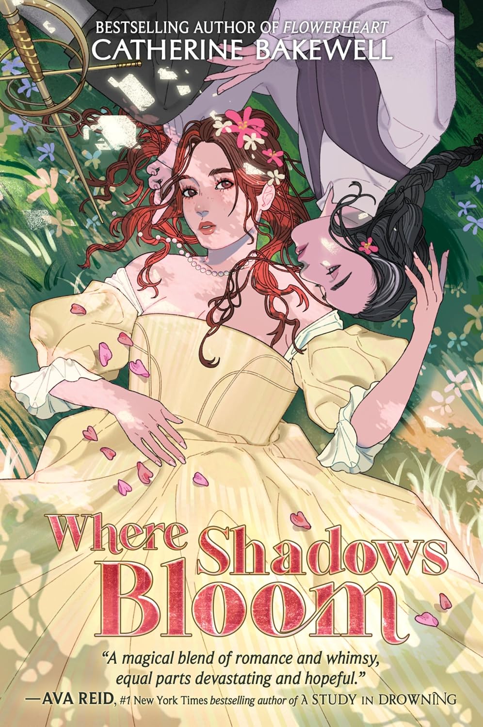 Where Shadows Bloom: A Devastating and Hopeful Young Adult Sapphic Romantasy by Catherine Bakewell