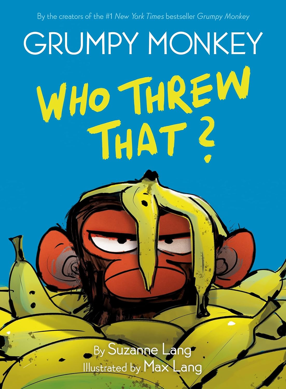 Grumpy Monkey Who Threw That?: A Graphic Novel (Grumpy Monkey Graphic Novels) by Suzanne Lang