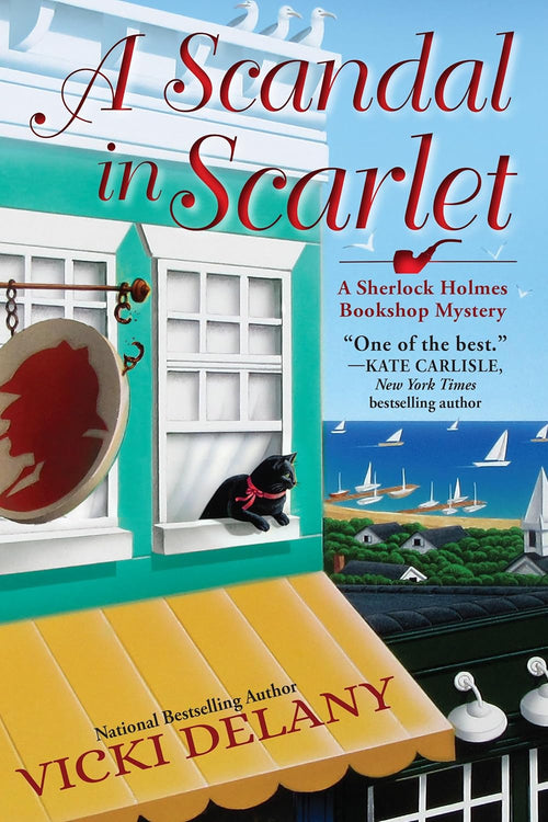 A Scandal in Scarlet: A Sherlock Holmes Bookshop Mystery by Vicki Delany