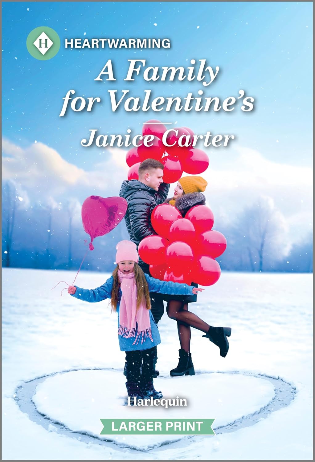 A Family for Valentine's: A Clean and Uplifting Romance – A Harlequin Heartwarming Second Chance Story (A Home to Maple Glen Romance, 1) by Janice Carter