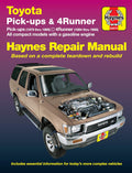 Toyota Pick-Ups (1979-1995) 4Runner (1984-1995) & SR5 Pick-Up (1979-1995) Haynes Repair Manual (Does Not Include Information Specific to Diesel Engines T100 or Tacoma Information) by Haynes