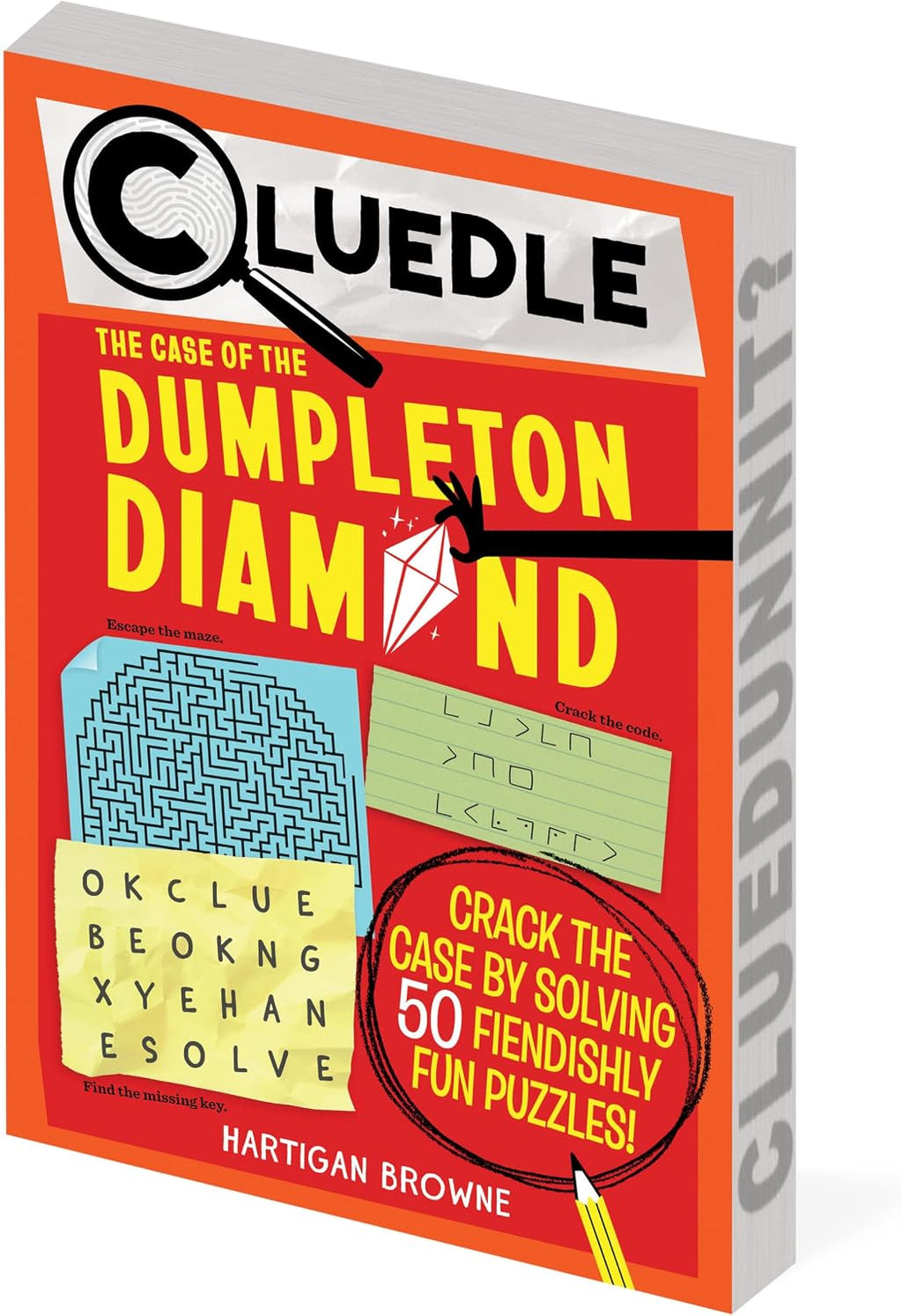 Cluedle: The Case of the Dumpleton Diamond (Book 1) by Hartigan Browne