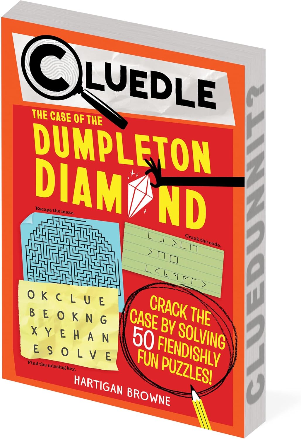 Cluedle: The Case of the Dumpleton Diamond (Book 1) by Hartigan Browne