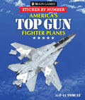 Brain Games - Sticker by Number: America's Top Gun Fighter Planes (28 Images to Sticker) by Publications International Ltd.