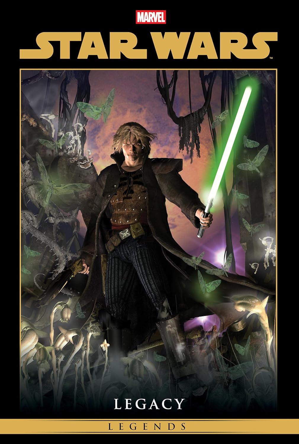 Star Wars Legends: Legacy Omnibus Vol. 1 Jan Duursema Cover by John Ostrander
