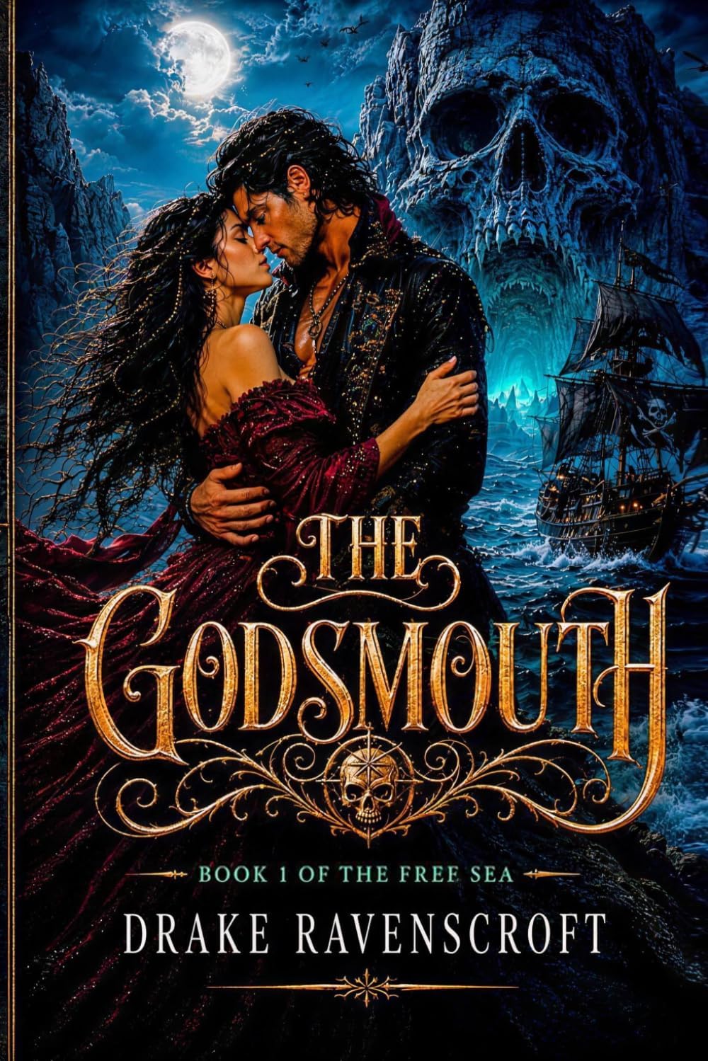 The Godsmouth: A Dark Pirate Romantasy (The Free Seas) by Drake Ravenscroft