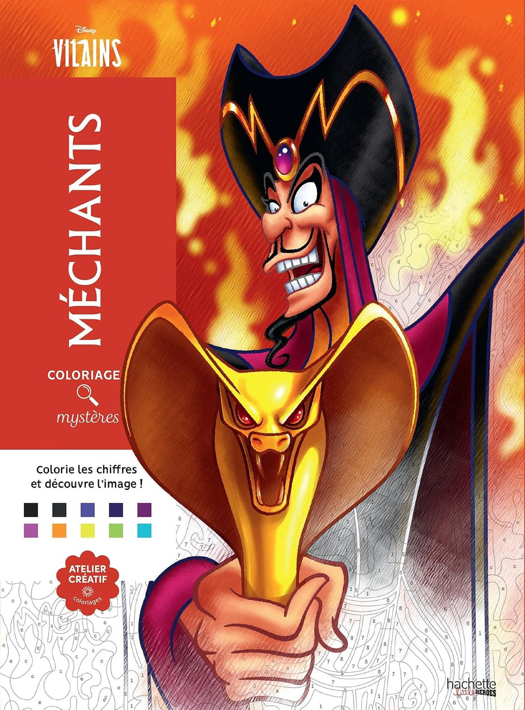 Coloriages Mystères Disney - Méchants by Jérémy Mariez