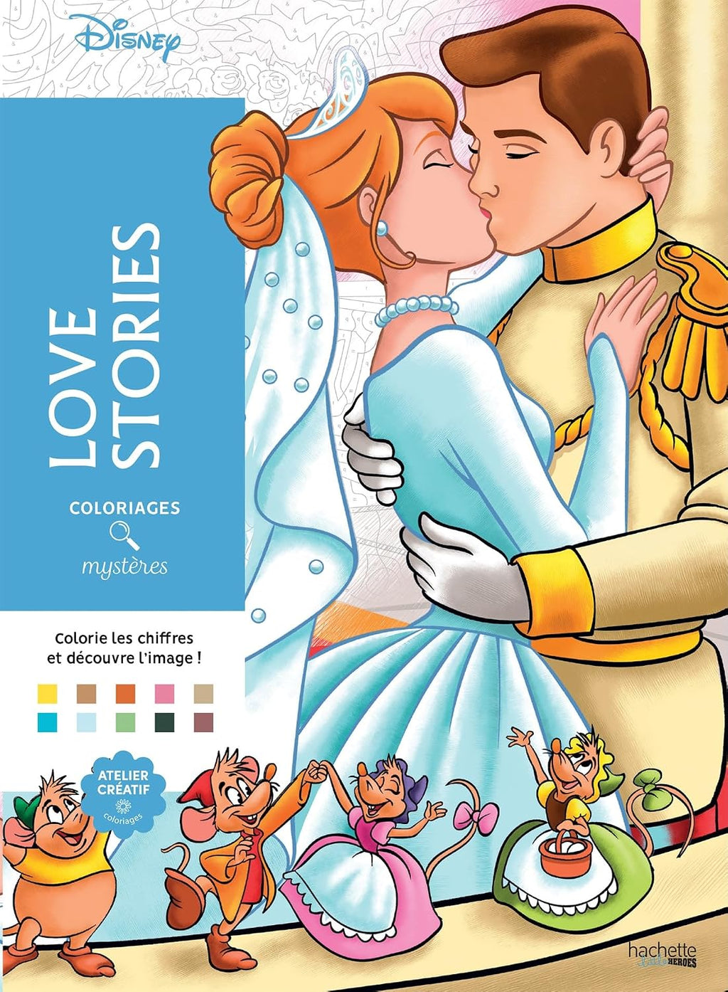 Coloriages mystères Disney - Love Stories by Alexandre Karam