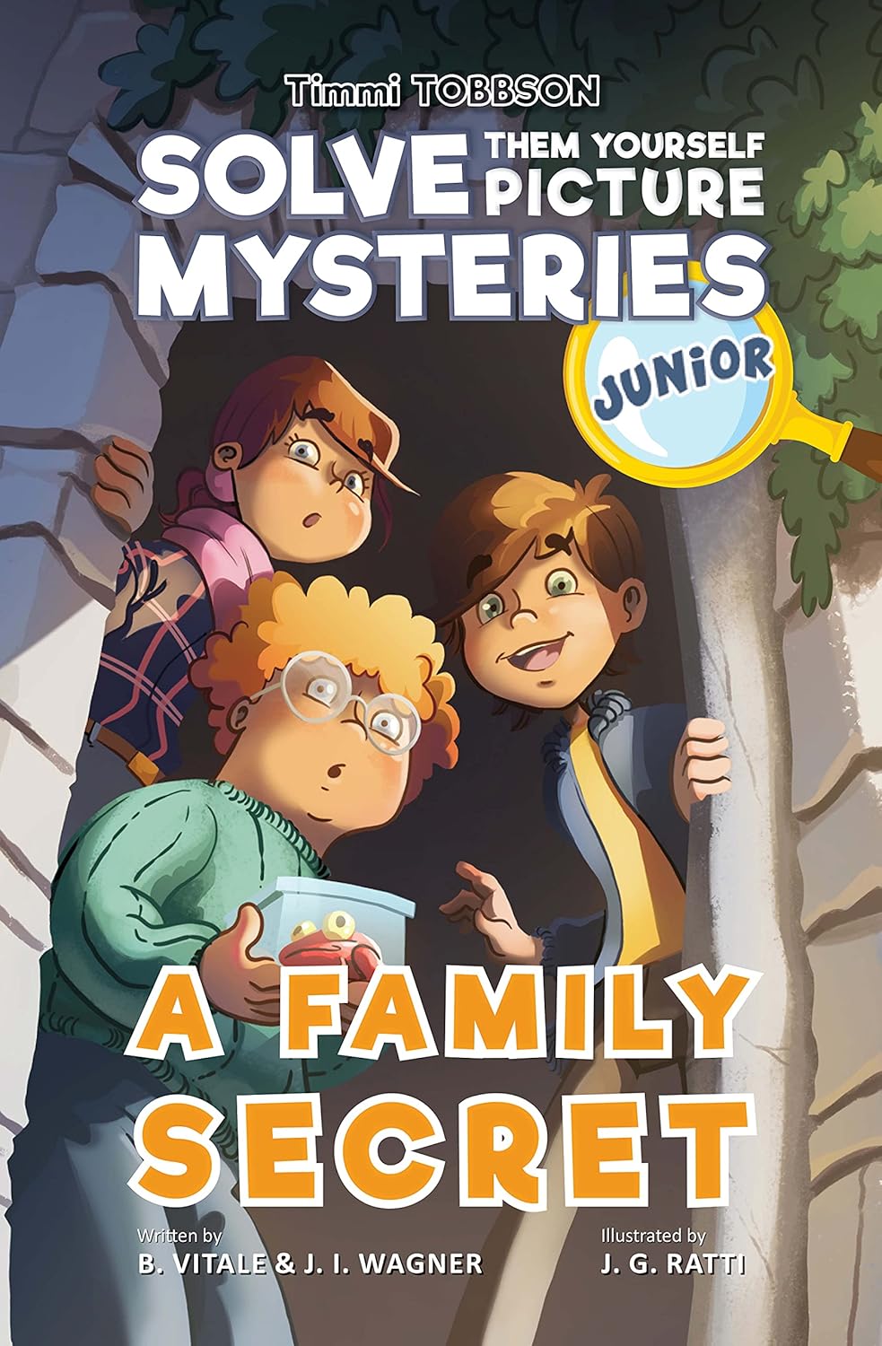 A Family Secret: A Timmi Tobbson Junior (6-8) Children's Detective Adventure Book (Solve-Them-Yourself Mysteries Book for Boys and Girls age 6-8) (cover may vary) by J. I. Wagner