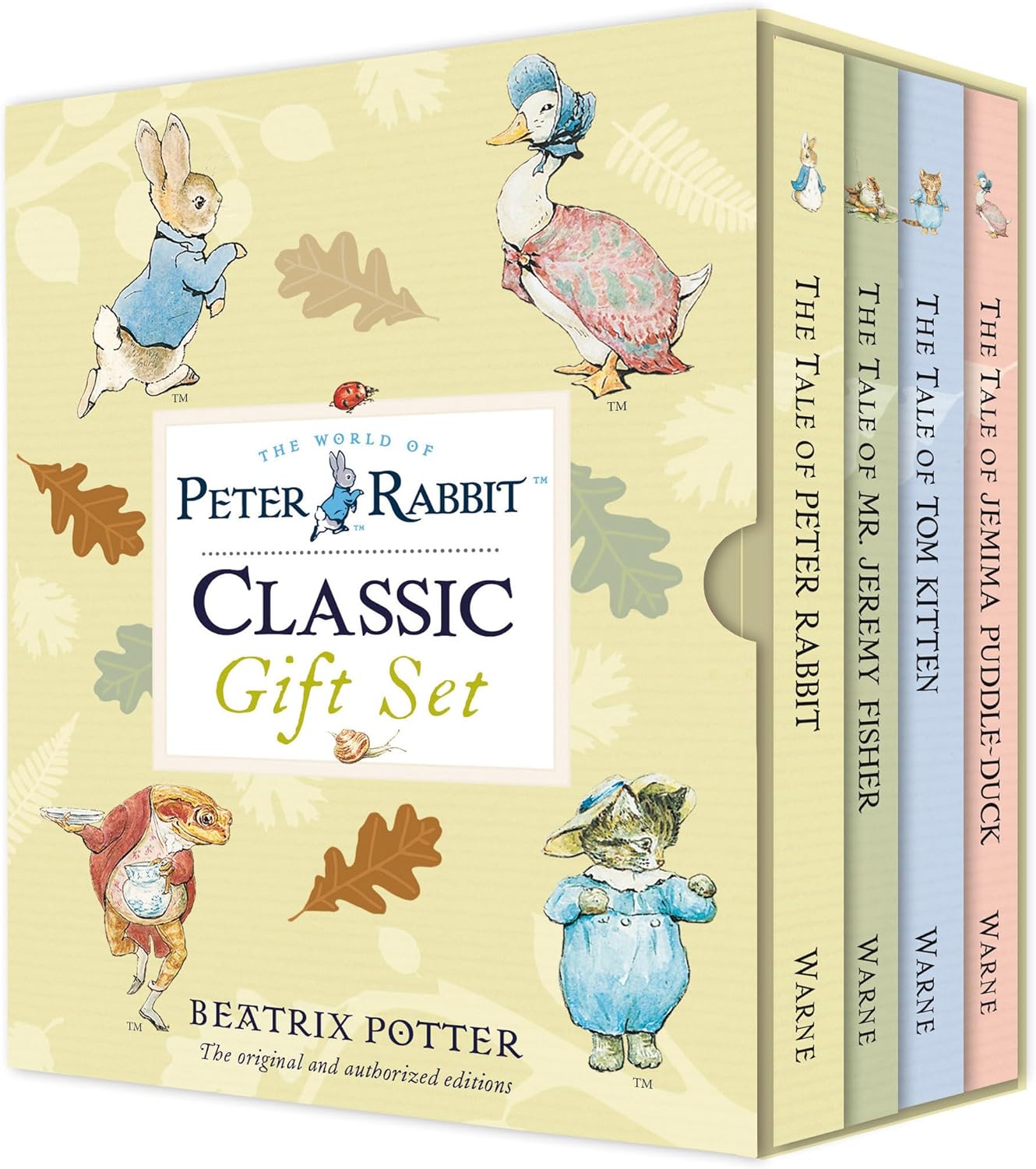 Peter Rabbit Naturally Better Classic Gift Set by Beatrix Potter