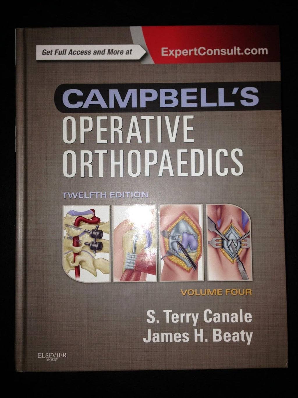 Campbell's Operative Orthopaedics: 4-Volume Set by S. Terry Canale MD