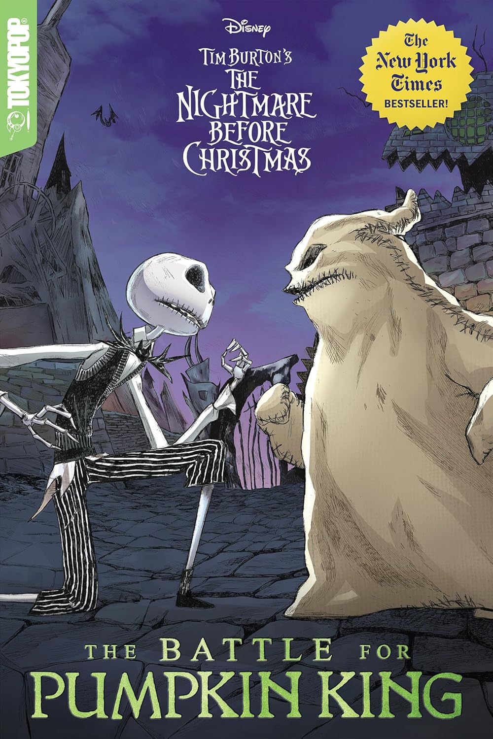 Disney Manga: Tim Burton's The Nightmare Before Christmas - The Battle for Pumpkin King by Deborah Allo