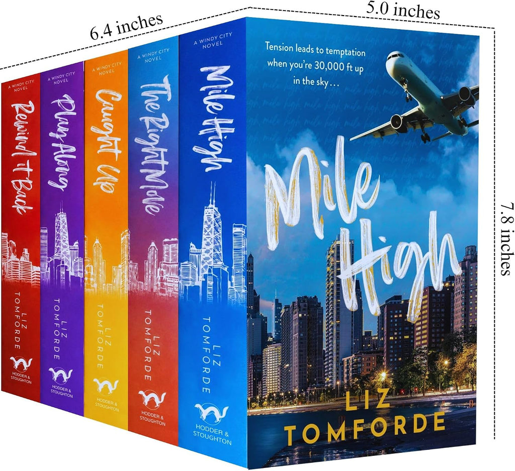 Windy City Series 5 Books Collection Set (Mile High, The Right Move, Caught Up, Play Along & Rewind It Back) by Liz Tomforde