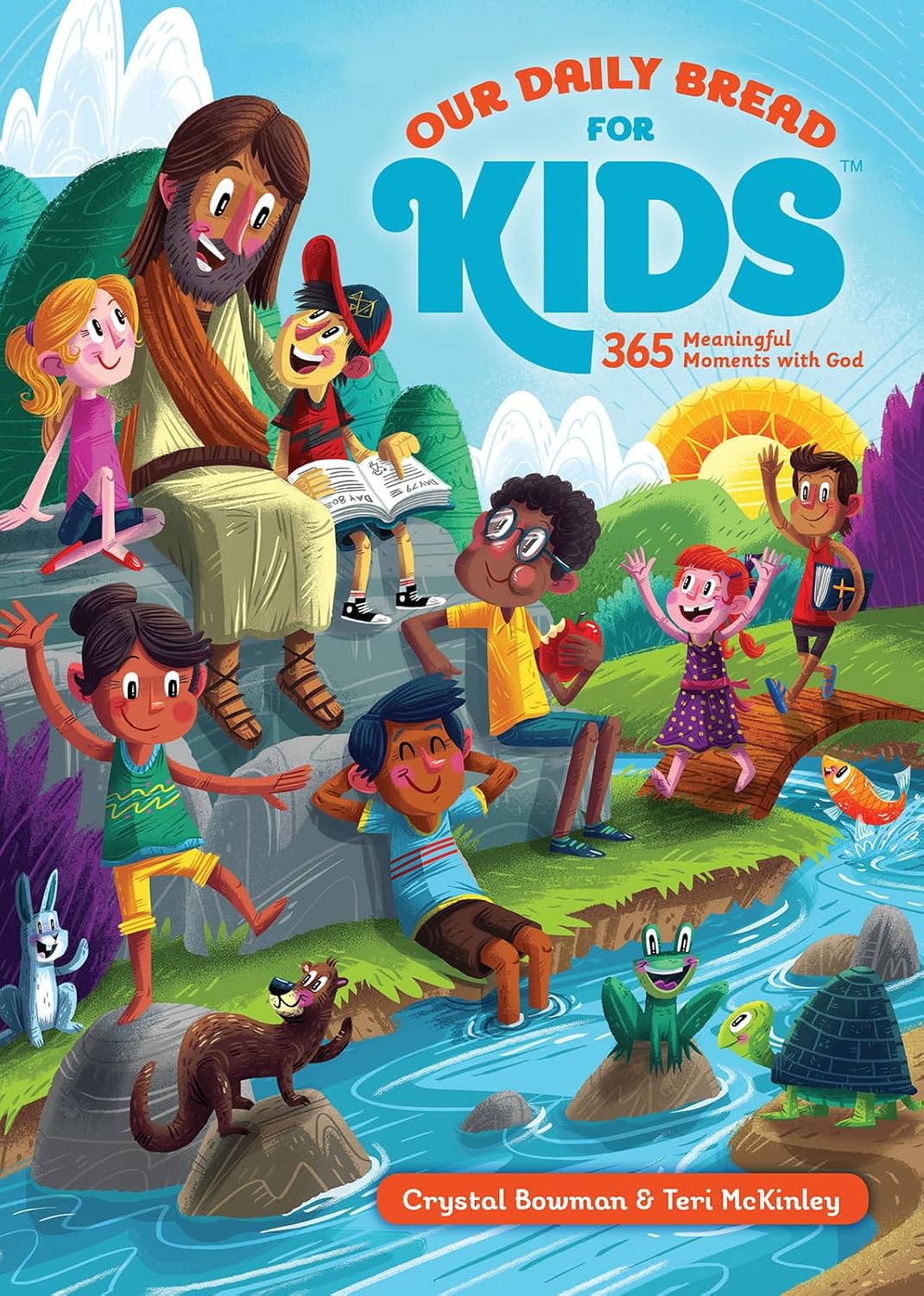Our Daily Bread for Kids: 365 Meaningful Moments with God (A Daily Devotional with Bite-Size Devotions for Children Ages 6-10) by Crystal Bowman