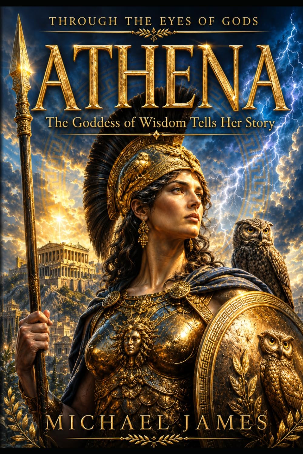 Athena The Goddess Of Wisdom Tells Her Story: Through The Eyes Of Gods by Michael James