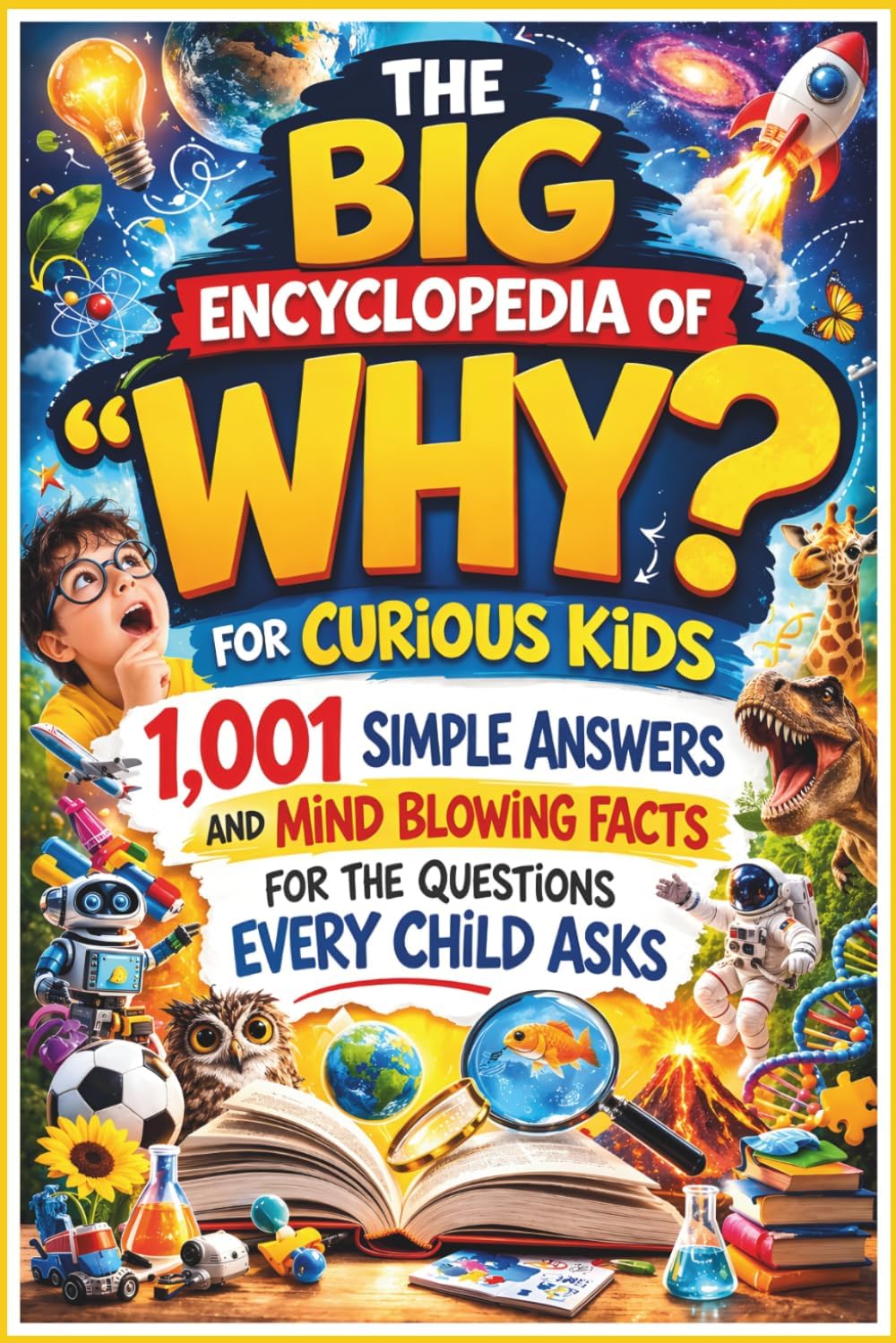 The Big Encyclopedia of "Why?" for Curious Kids: 1,001 Simple Answers and Mind Blowing Facts for the Questions Every Child Asks (The 1,001 Whys Book) by Dr. Janne Henle