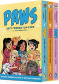 PAWS: Best Friends Fur-Ever Boxed Set (Books 1-3): Gabby Gets It Together, Mindy Makes Some Space, Priya Puts Herself First (A Graphic Novel Boxed Set) by Nathan Fairbairn