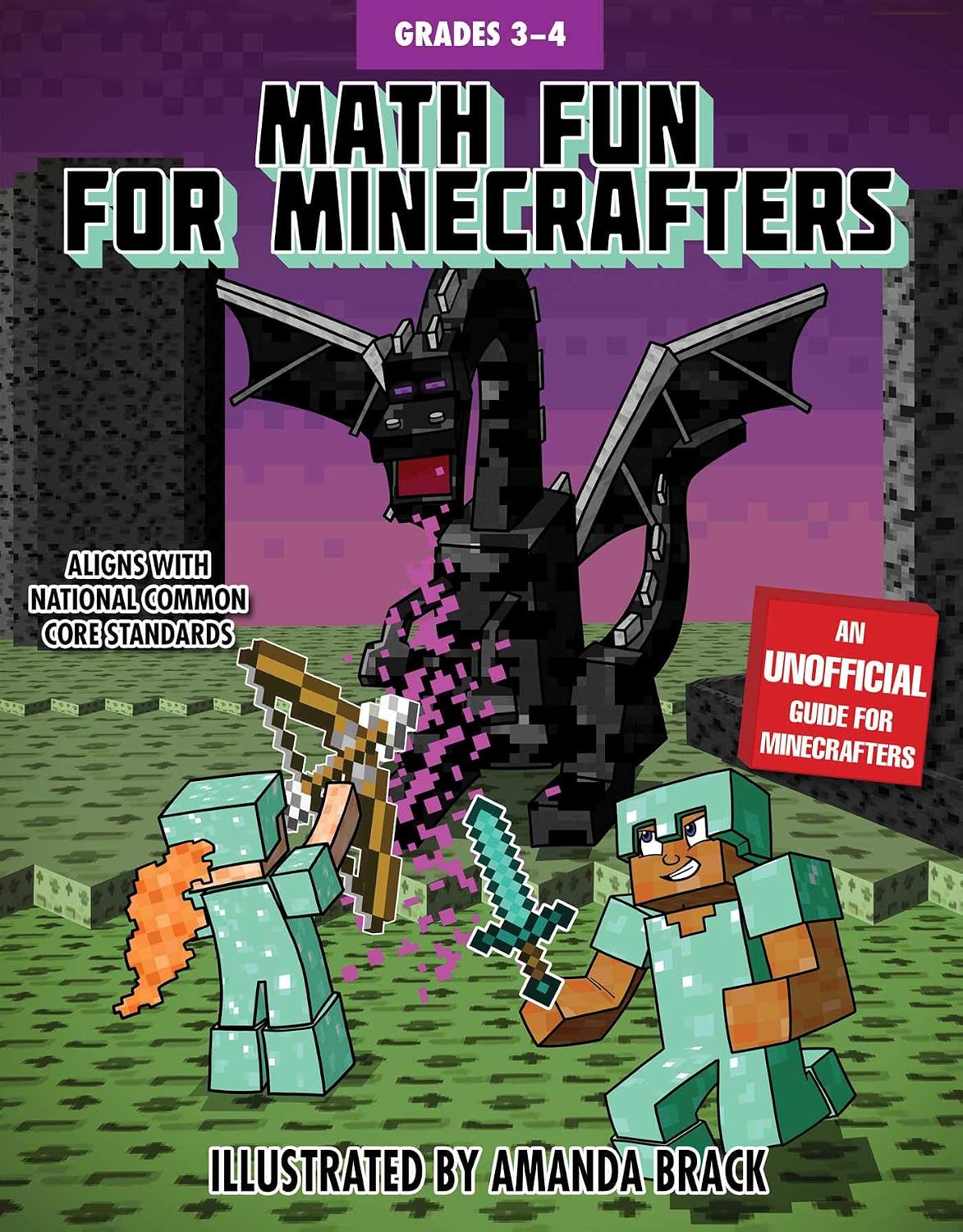 Math Fun for Minecrafters: Grades 3–4 by Sky Pony Press