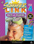 Math Plus Reading Workbook: Summer Before Grade 4 (Summer Link) by Brighter Child
