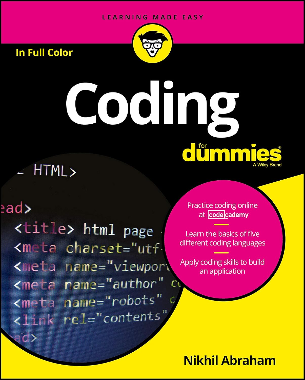 Coding For Dummies (For Dummies (Computers)) by Nikhil Abraham