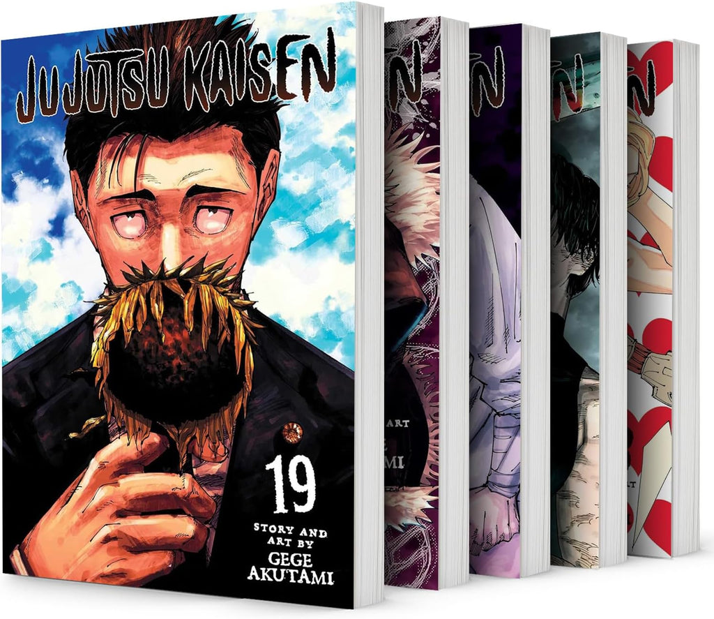 The Jujutsu Kaisen Series. 5 Books Collection Set. Vol. 19-Vol. 23 by Gege Akutami by Gege Akutami