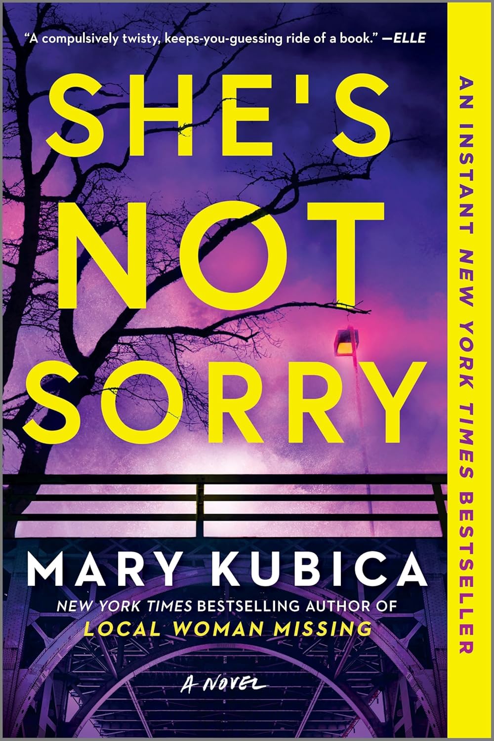 She's Not Sorry: A Psychological Thriller – An Instant NYT Bestseller of Gripping Domestic Suspense by Mary Kubica
