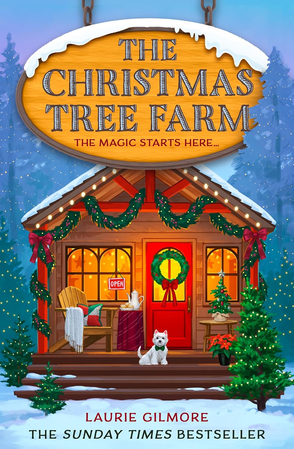 The Christmas Tree Farm: A grumpy sunshine viral TikTok sensation romcom for fans of winter cozy mysteries and spicy romances in 2025! (Dream Harbor) (Book 3) by Laurie Gilmore