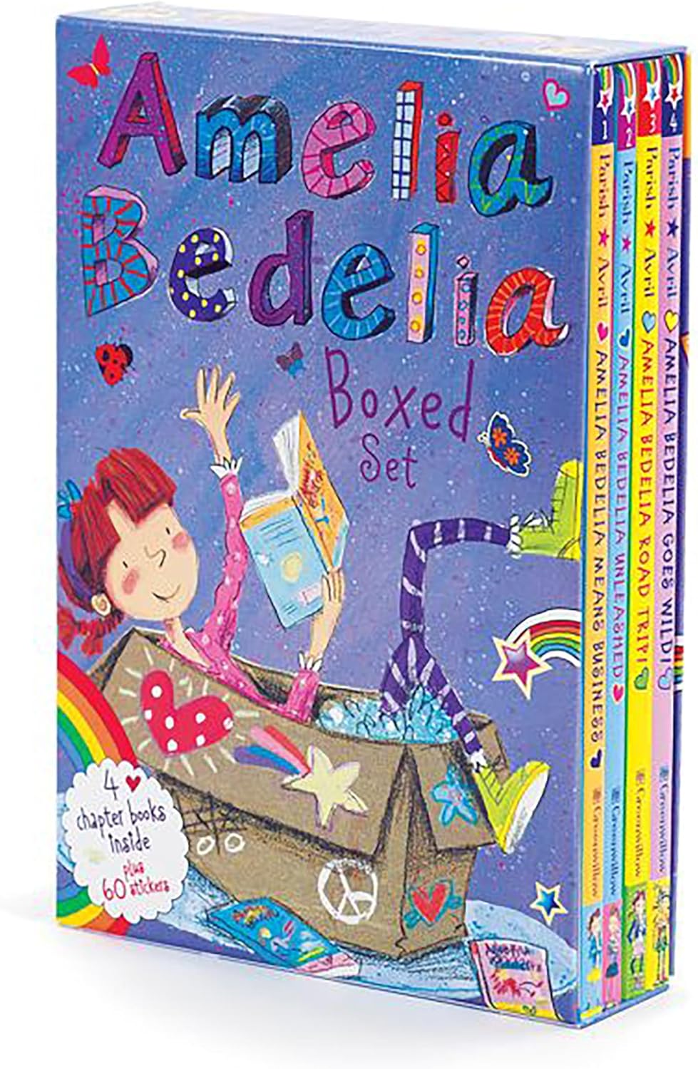 Amelia Bedelia Chapter Book 4-Book Box Set: Books 1-4 by Herman Parish
