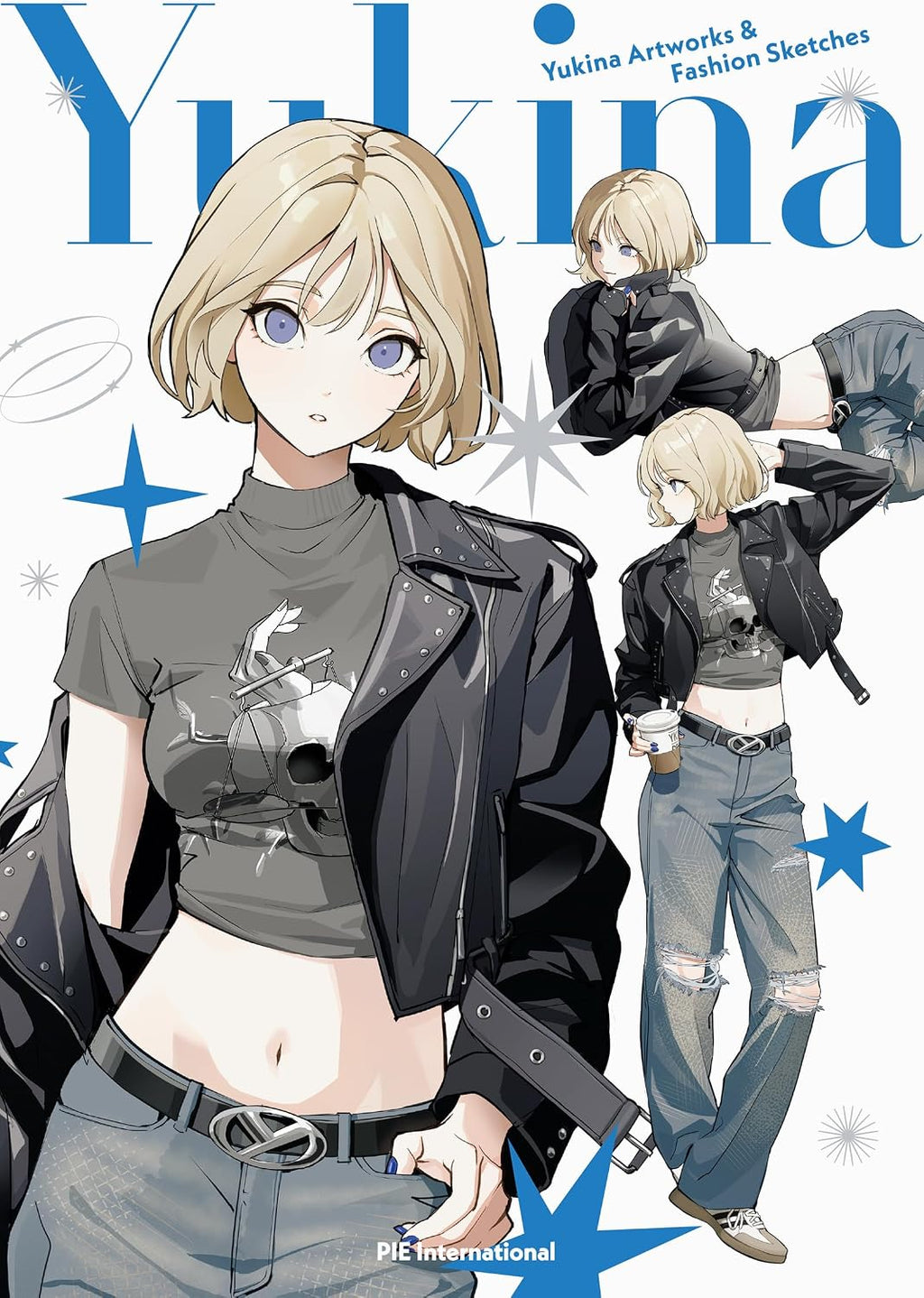Yukina Artworks & Fashion Sketches (Japanese Edition) by Yukina