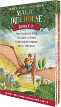Magic Tree House Boxed Set, Books 1-4: Dinosaurs Before Dark, The Knight at Dawn, Mummies in the Morning, and Pirates Past Noon by Mary Pope Osborne