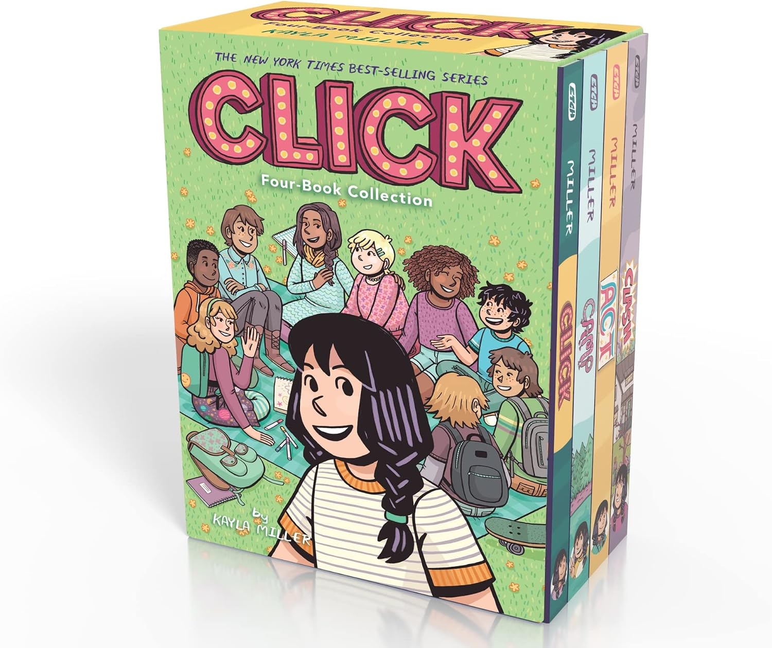 Click 4 Book Boxed Set A Click Graphic Novel by Kayla Miller