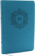 NKJV, Value Thinline Bible, Large Print, Turquoise Leathersoft, Red Letter, Comfort Print: Holy Bible, New King James Version by Thomas Nelson