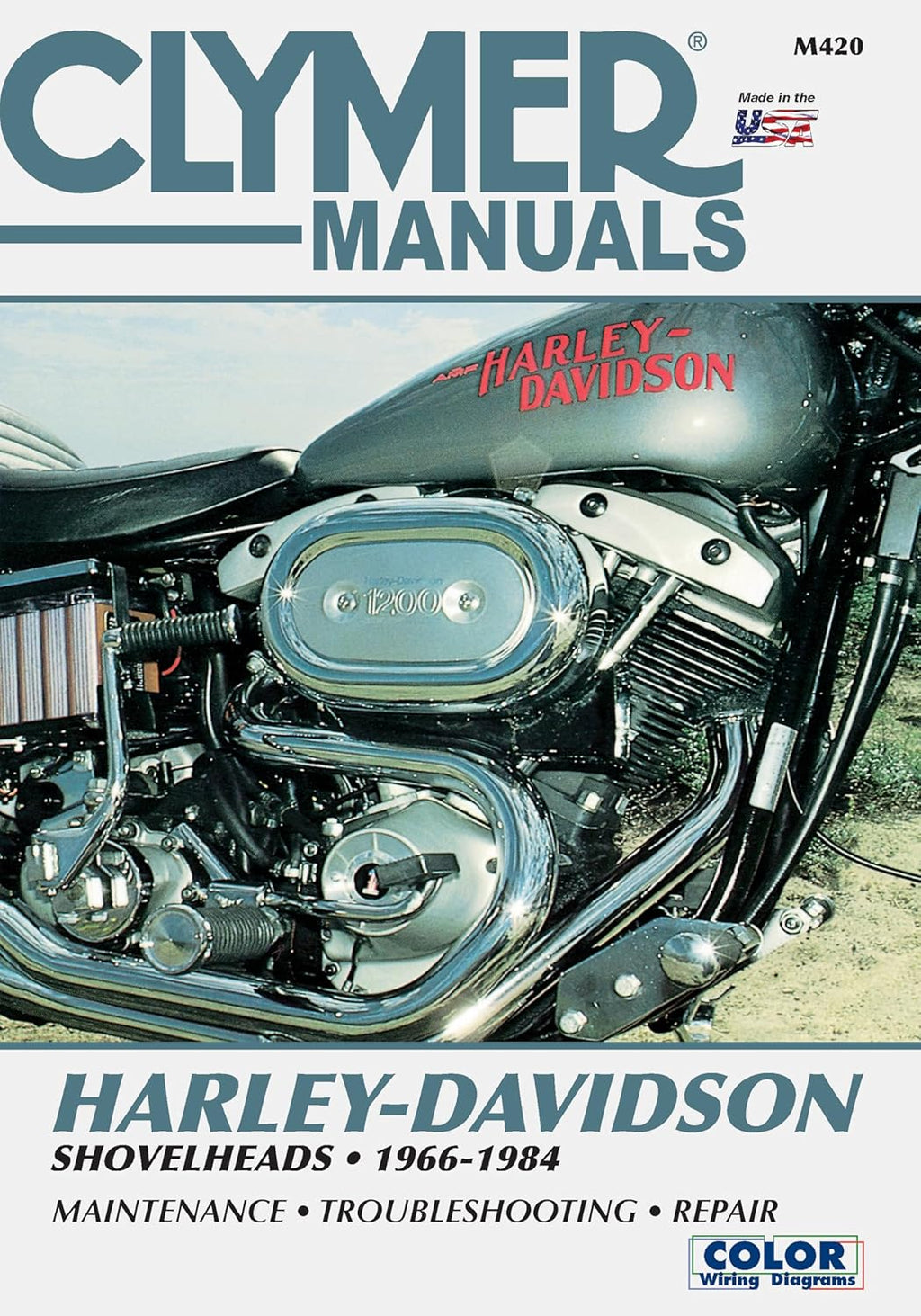 Clymer Harley-Davidson Shovelheads 1966-1984: Service, Repair, Maintenance by Ron Wright