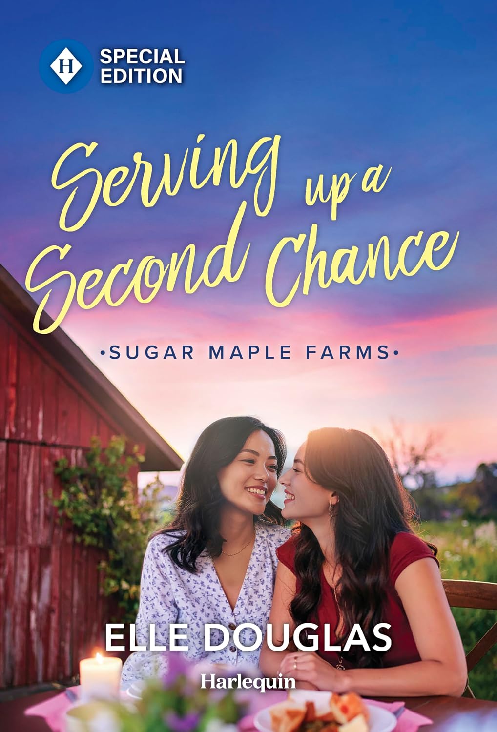 Serving Up a Second Chance: A Swoonworthy Small-Town Romance (Sugar Maple Farms, 3) by Elle Douglas