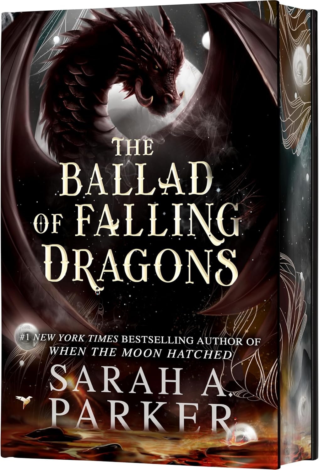 The Ballad of Falling Dragons (Deluxe Limited Edition): A Sequel – A Sweeping Fantasy Romance of Ancient Magic and a Love Worth Dying For (The Moonfall Series, 2) by Sarah A. Parker