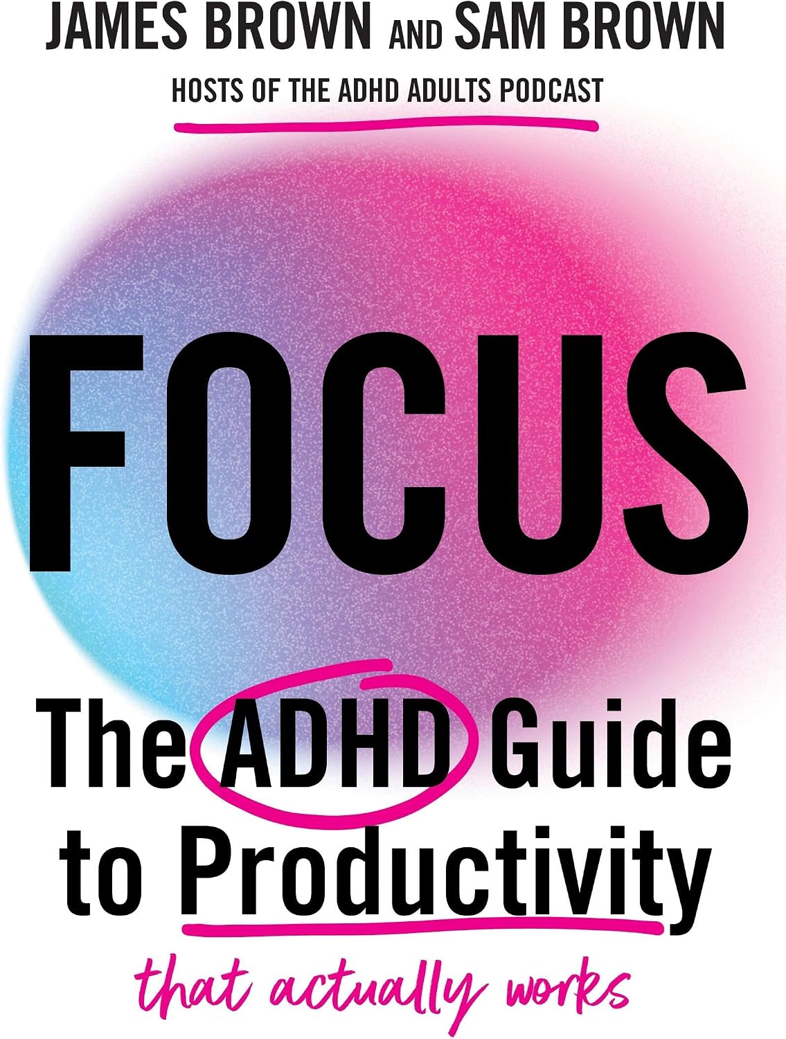 Focus: The ADHD guide to productivity *that actually works* by James Brown