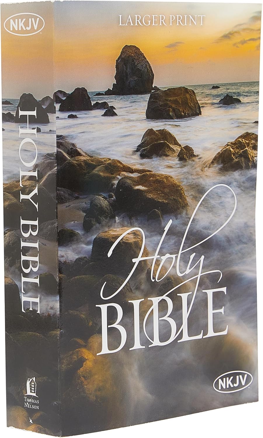 The NKJV, Holy Bible, Larger Print, Paperback: Holy Bible, New King James Version by Thomas Nelson