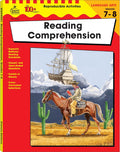 Carson Dellosa The 100 Series Reading Comprehension 7th Grade and 8th Grade Workbook, Nonfiction and Fiction Passages, Poetry, Reproducible Activities, Classroom or Homeschool Curriculum (Volume 22) by Carson Dellosa Education