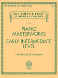 Piano Masterworks Early Intermediate Level | 144 Classical Pieces for Developing Pianists | Sheet Music Book with Works by Bach, Beethoven and more | Schirmer's Library of Musical Classics Vol. 2109 by VARIOUS