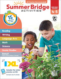 Summer Bridge Activities 4th to 5th Grade Workbooks All Subjects, Math, Language Arts, Reading Comprehension, Science, Social Studies, Writing, Fitness, Flash Cards, Stickers and More by Summer Bridge Activities