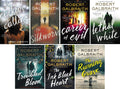 Cormoran Strike Novel Series 7 Books Collection Set by Robert Galbraith – The Cuckoo’s Calling, The Silkworm, Career of Evil, Lethal White, Troubled Blood, The Ink Black Heart & The Running Grave by Robert Galbraith