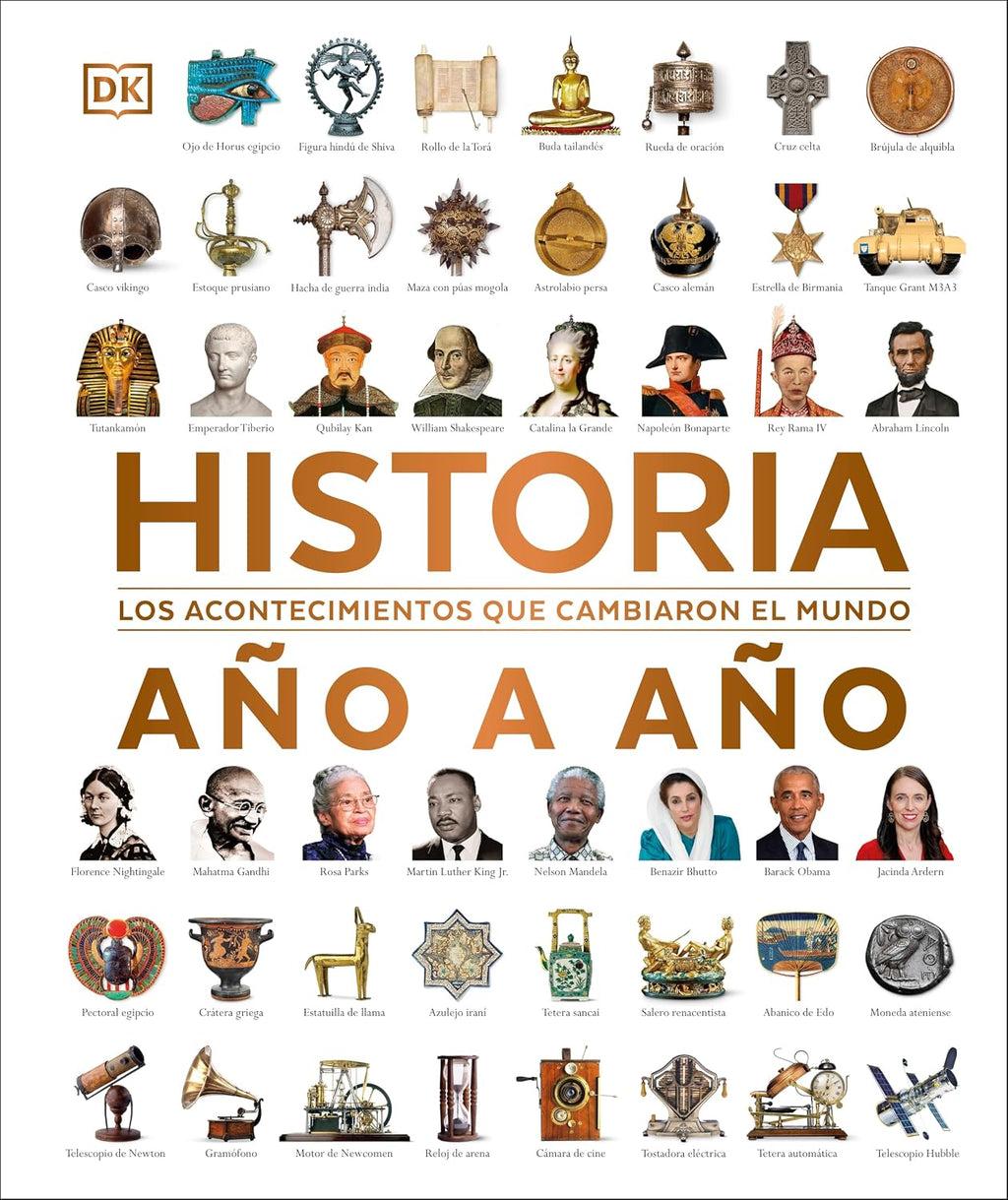 Historia año a año (History Year by Year): Los acontecimientos que cambiaron el mundo (Spanish Edition) by DK