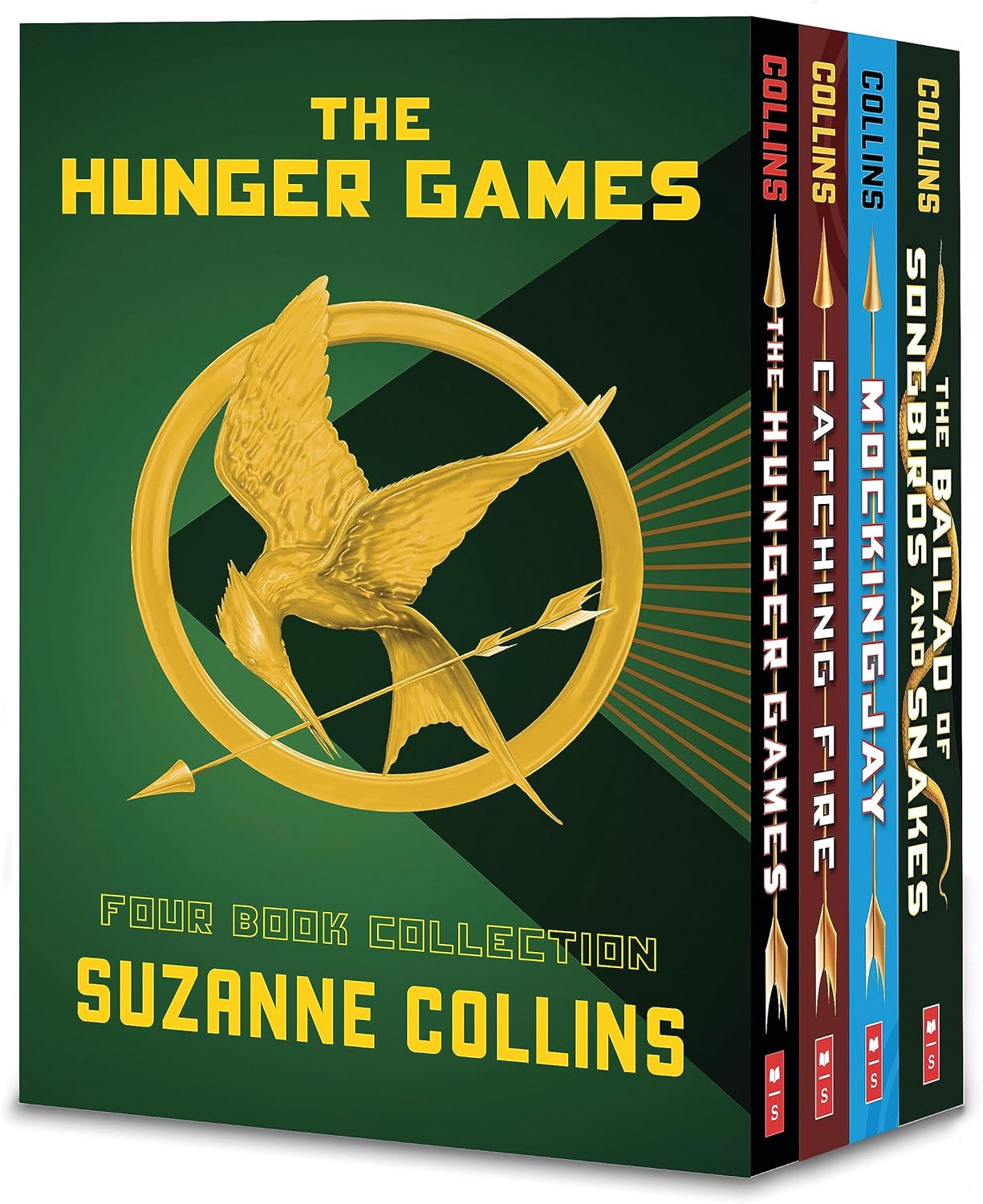Hunger Games 4-Book Paperback Box Set (the Hunger Games, Catching Fire, Mockingjay, the Ballad of Songbirds and Snakes) by Suzanne Collins