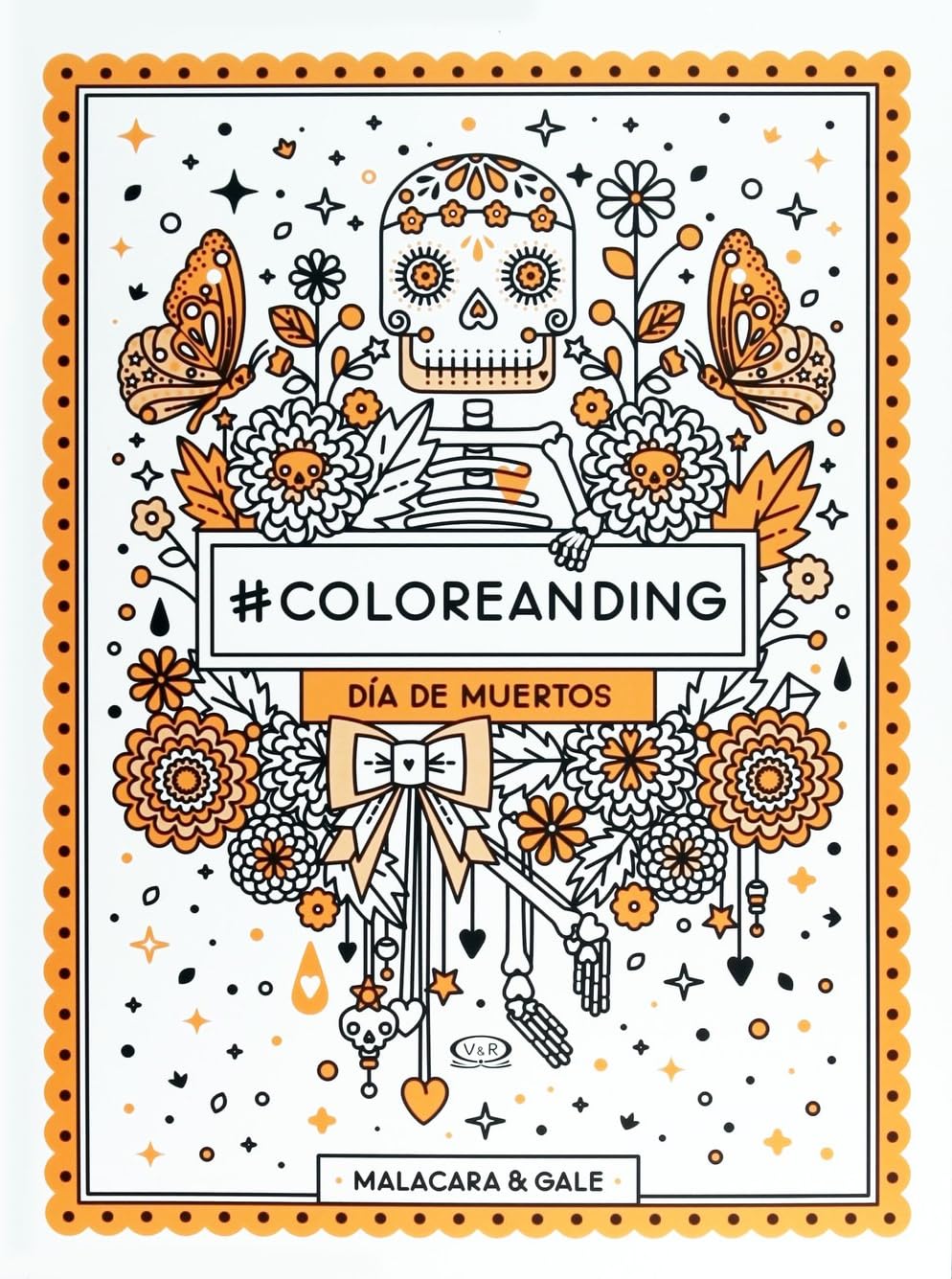 #Coloreanding: Día de muertos (Spanish Edition) by Malacara