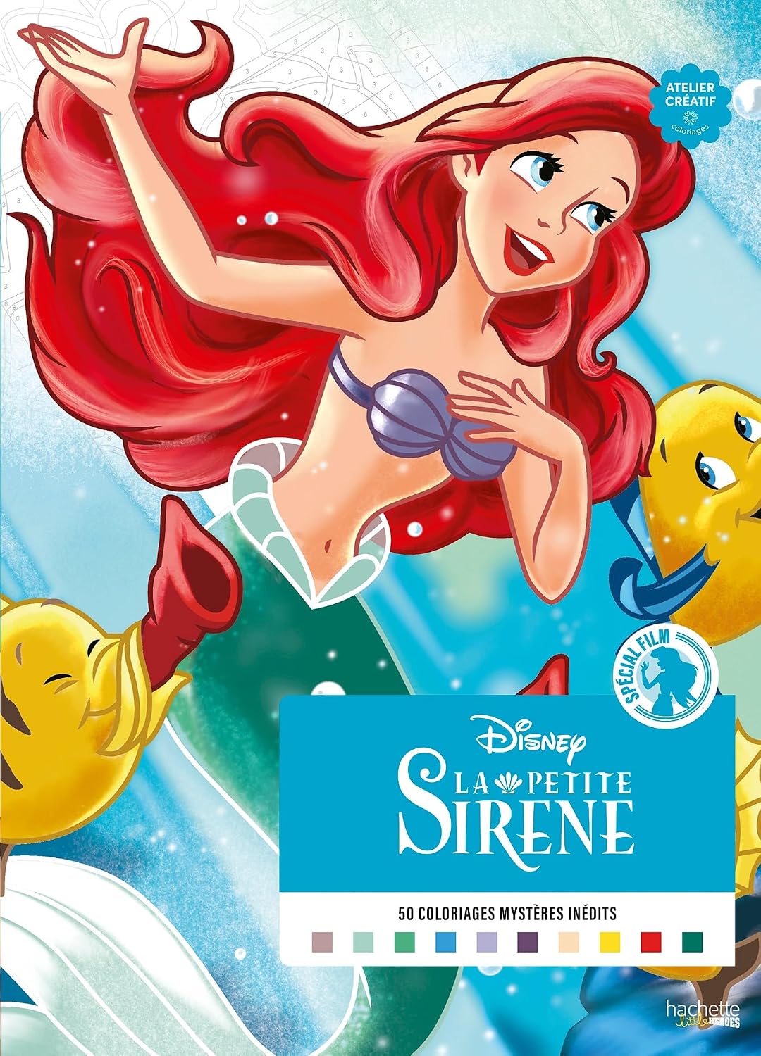 Coloriages Mystères Disney - Spécial film : La Petite Sirène by William Bal